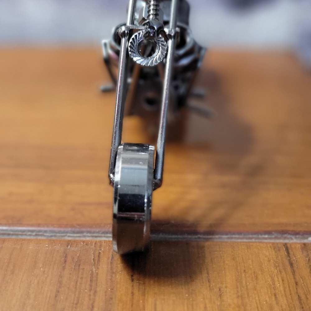 Handmade Iron Mini Bike - Picture 3 of 4
